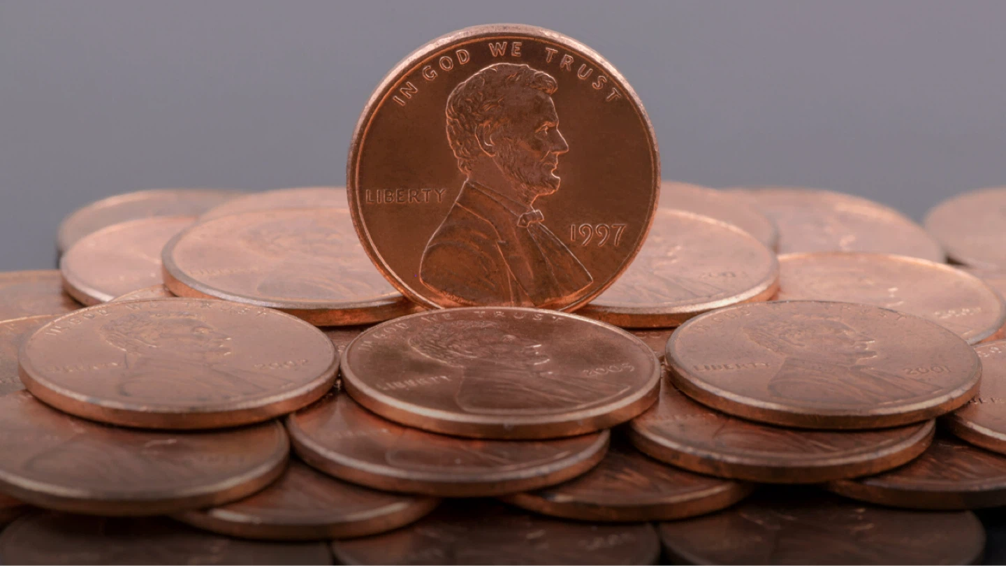 Pennies !!!