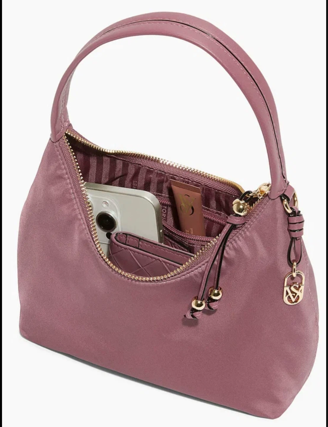 Victoria's Secret Shoulder Bag - Mauve - photo 3