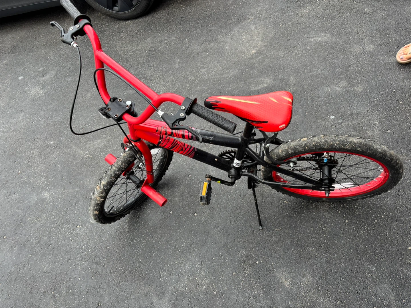 Huffy 18” Red BMX Bike for sale - photo 2
