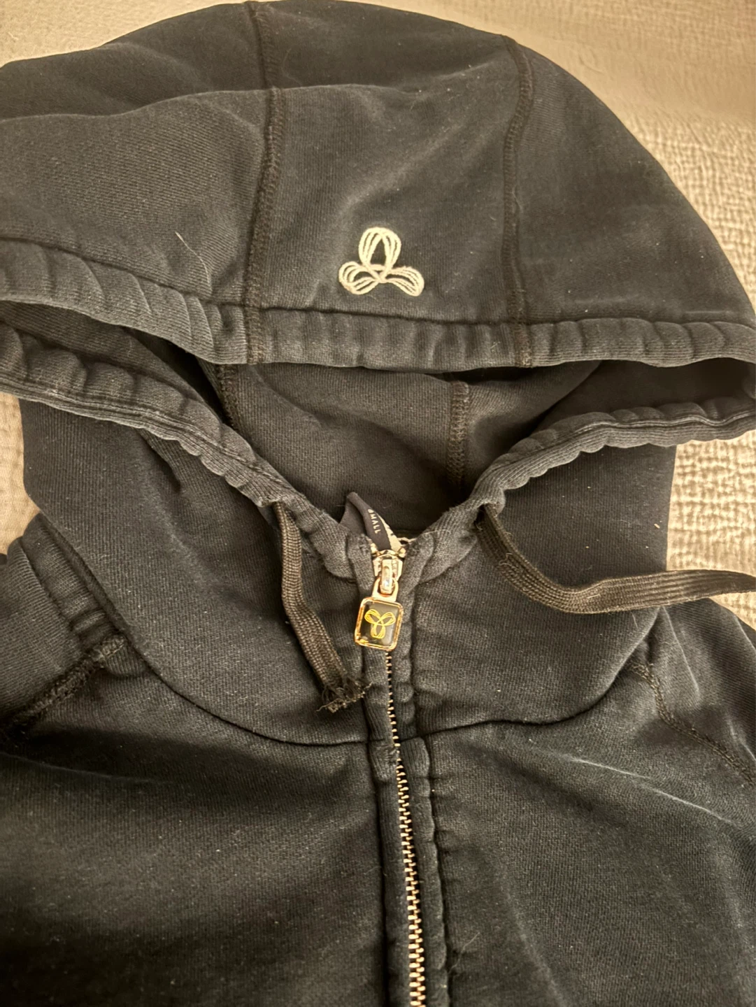 TNA Black Zip-Up Hoodie - Small - photo 2