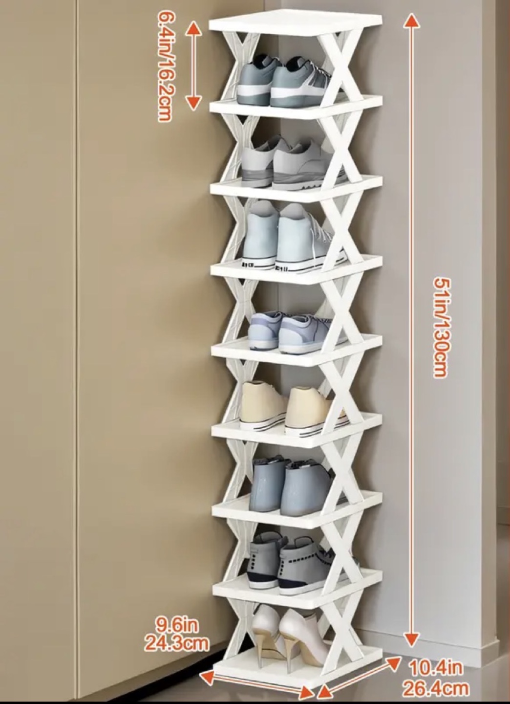 9-Tier Shoe Rack/Shelf - photo 2