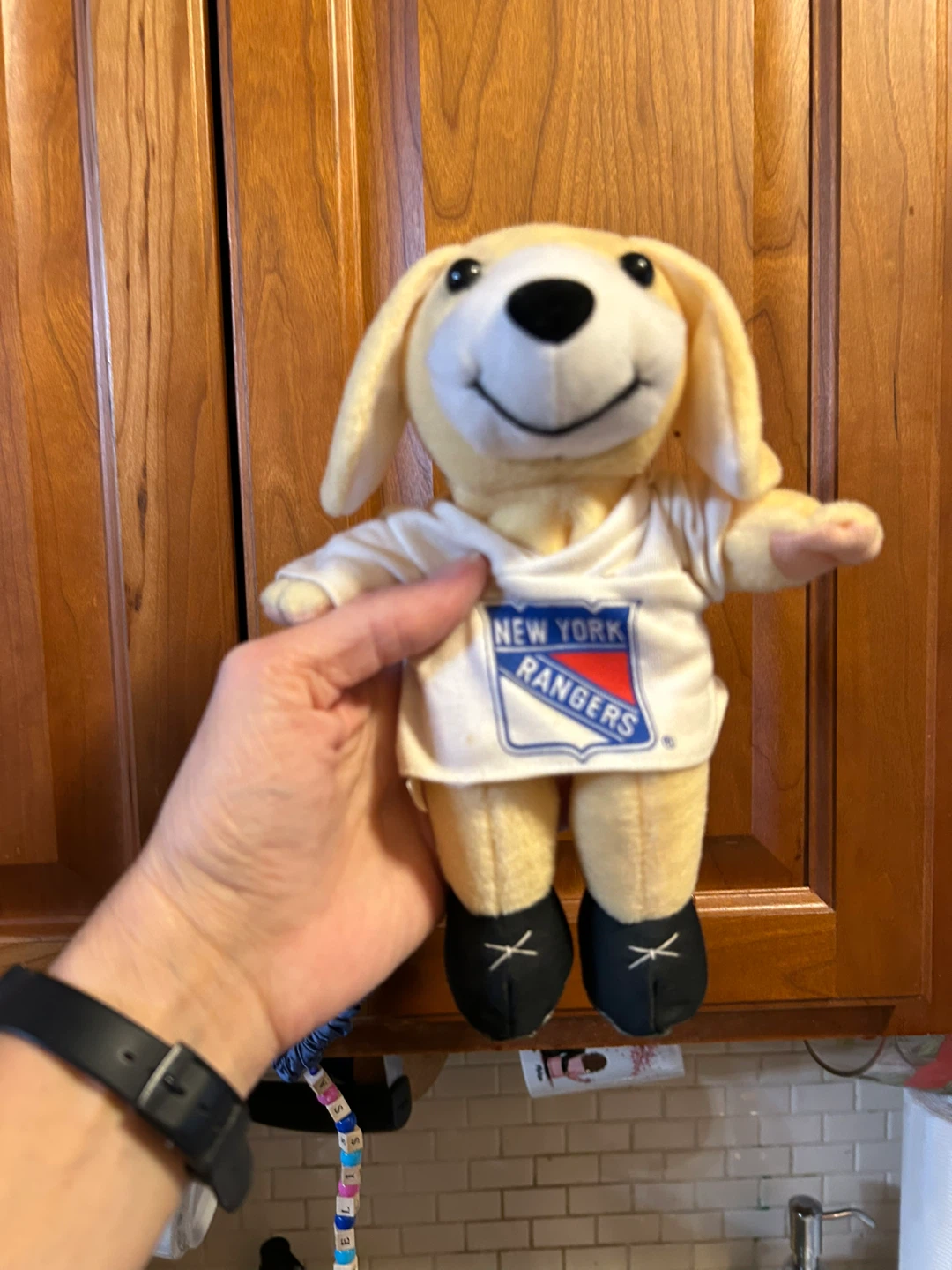 New York Rangers Dog Plush Toy