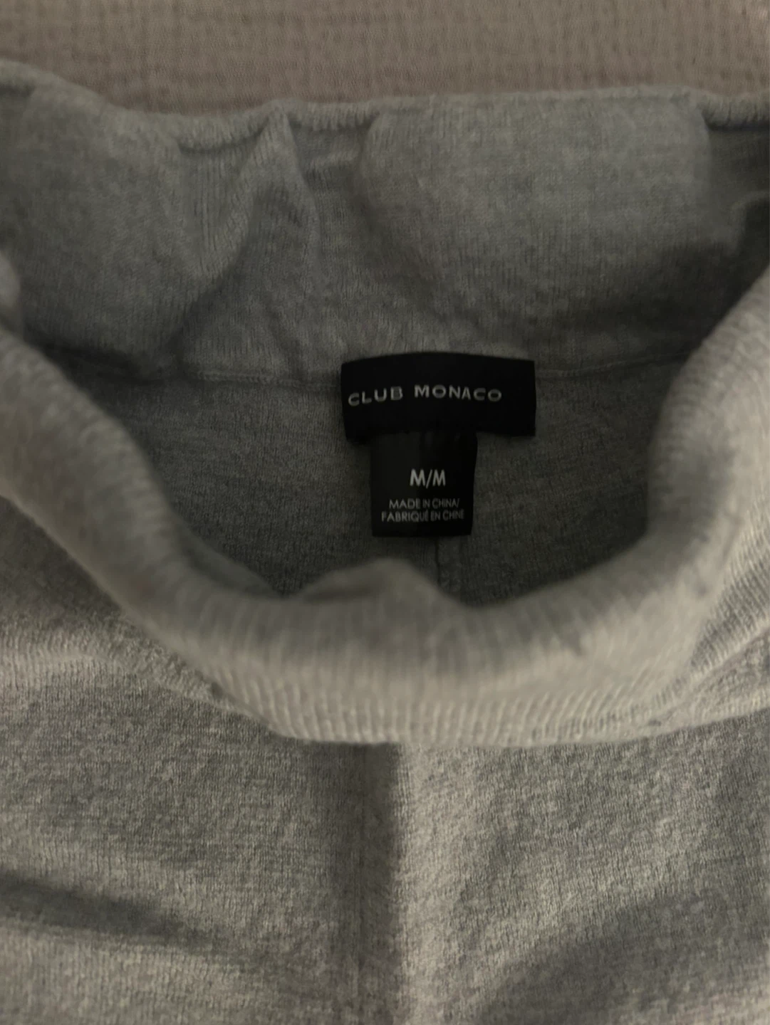 Club Monaco Grey Knit Wide Leg Pants - photo 2