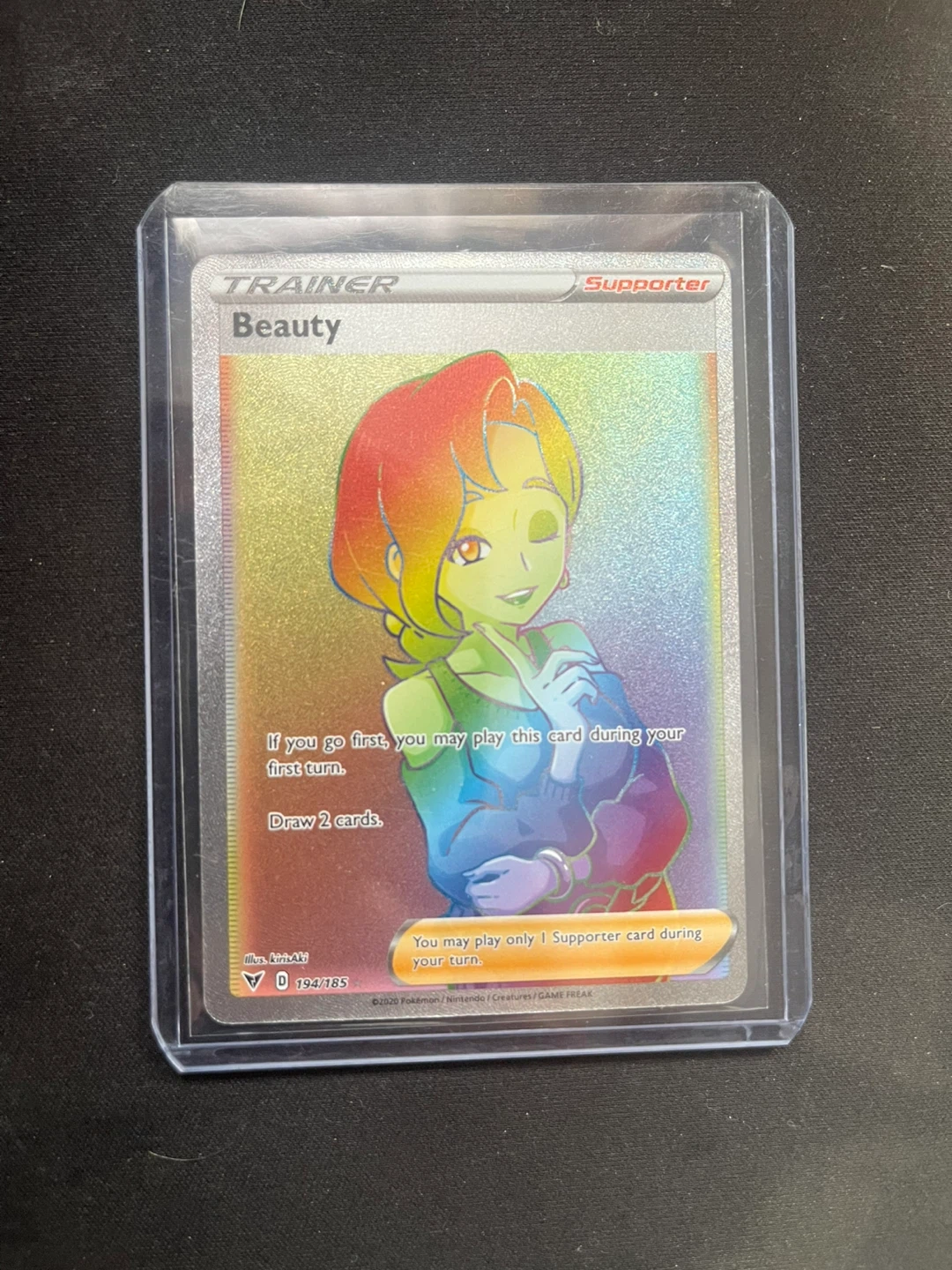 Pokemon Card - Beauty Trainer (194/185)