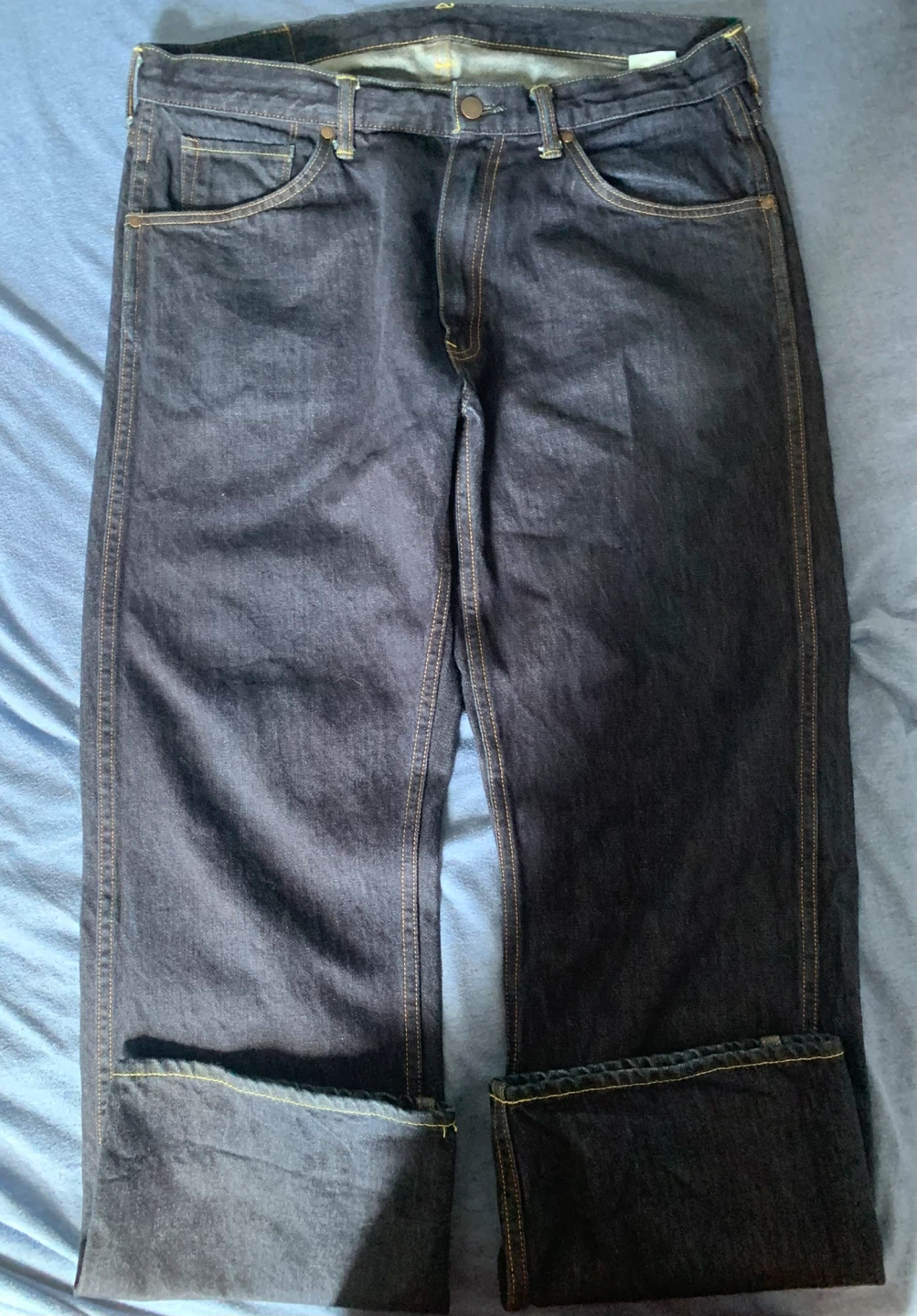 Authentic BAPE Sta Relaxed Fit Denim (Indigo) Size L - photo 4