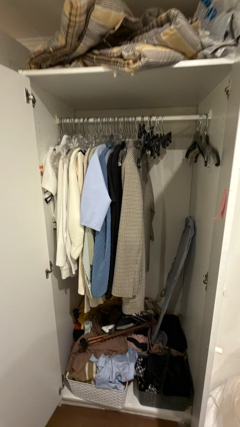 Ikea White 3-Door Wardrobe - photo 2