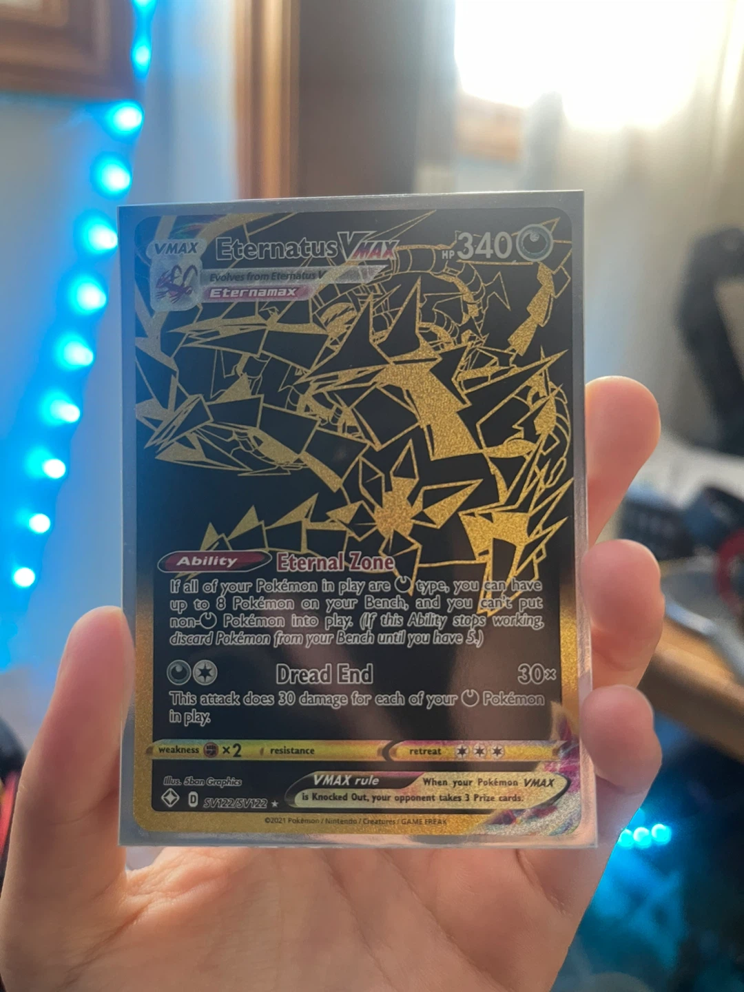 Pokemon Card - Eternatus VMAX (SV122/SV122)