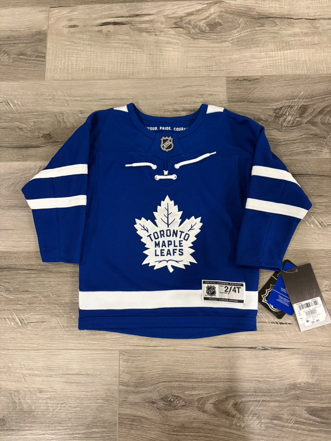 NEW 2T-4T Toronto Maple Leafs jerseys for kids