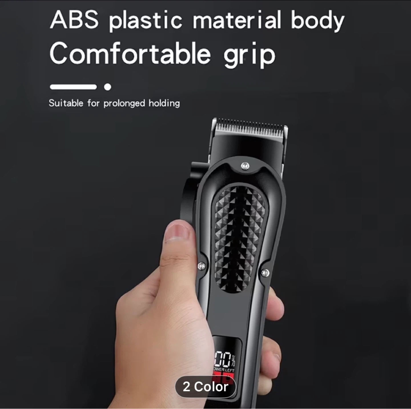 Haina 2pcs Men's Hair Clipper and Beard Trimmer Set - photo 4