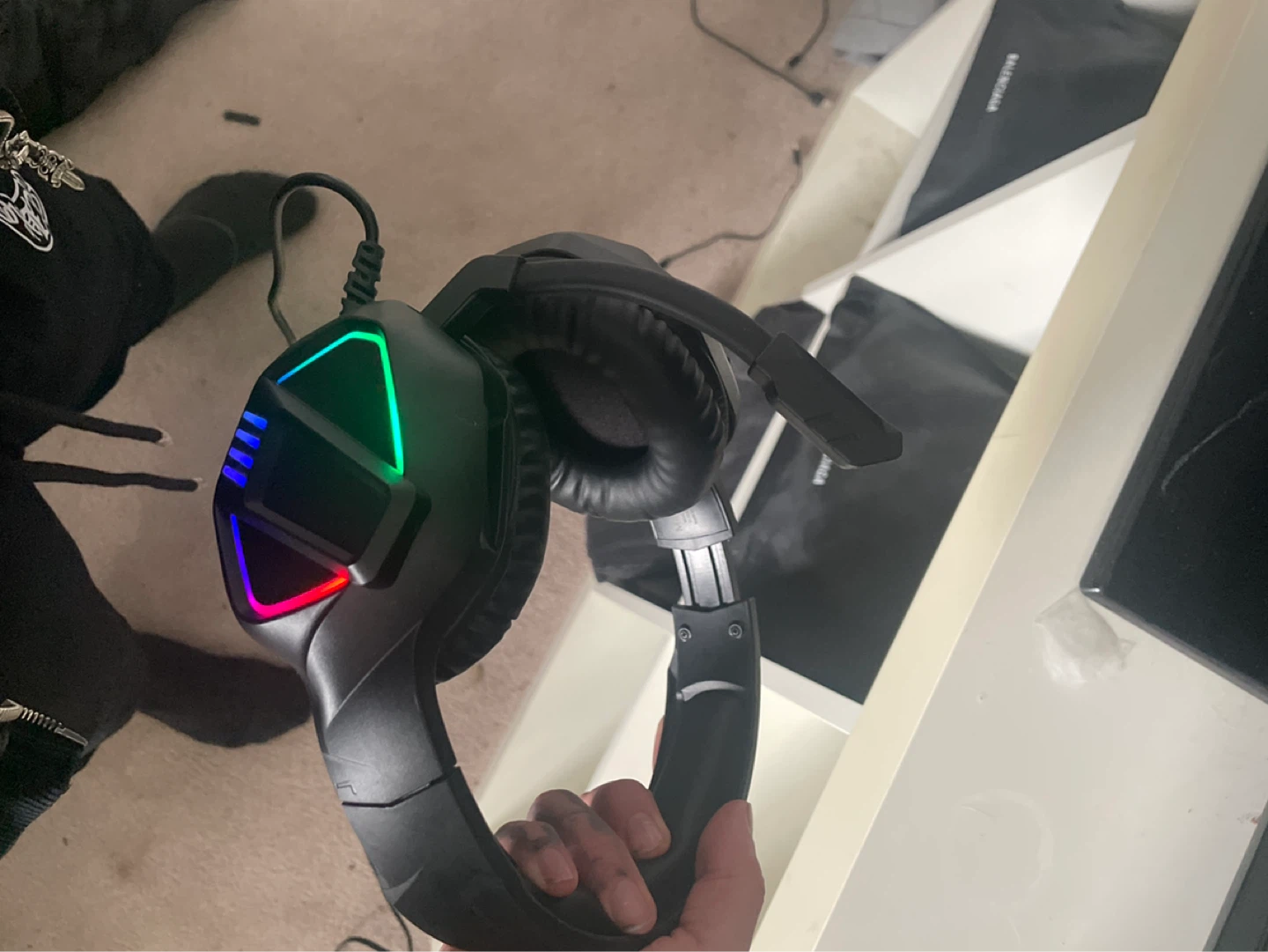 Gaming Headset with RGB Lighting
