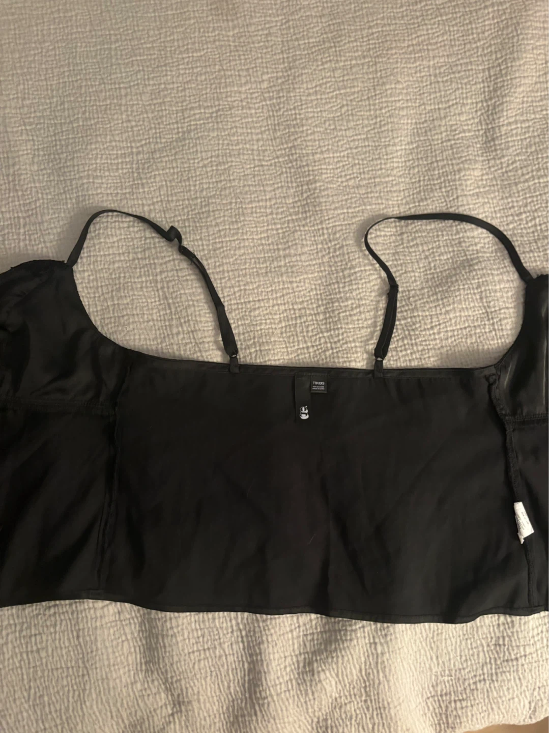Black Lace Trim Camisole - photo 4