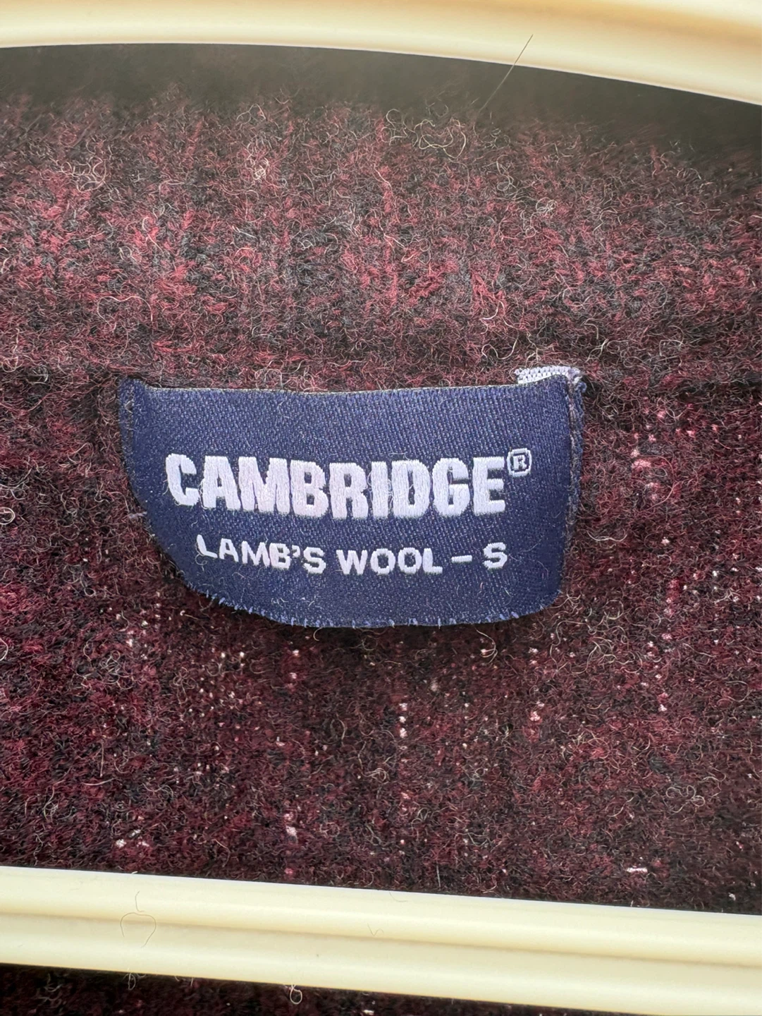 Cambridge Lamb's Wool 1/4 Zip Sweater - Size S - photo 4