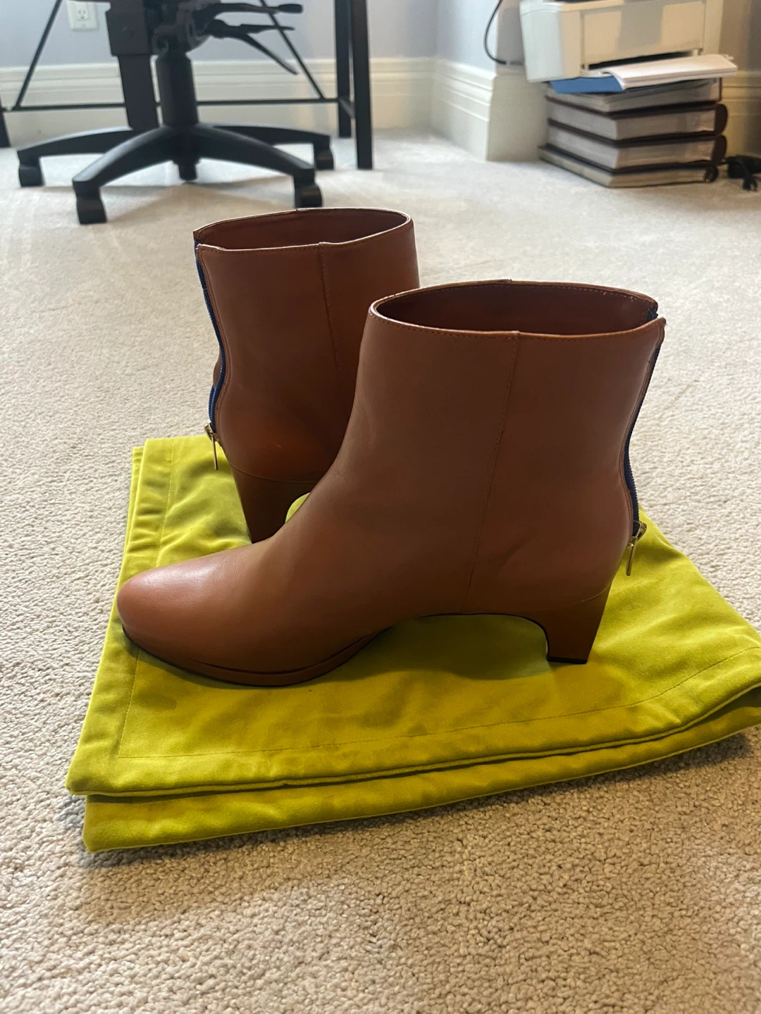 Dr. Liza Brown Leather Ankle Boots - photo 2