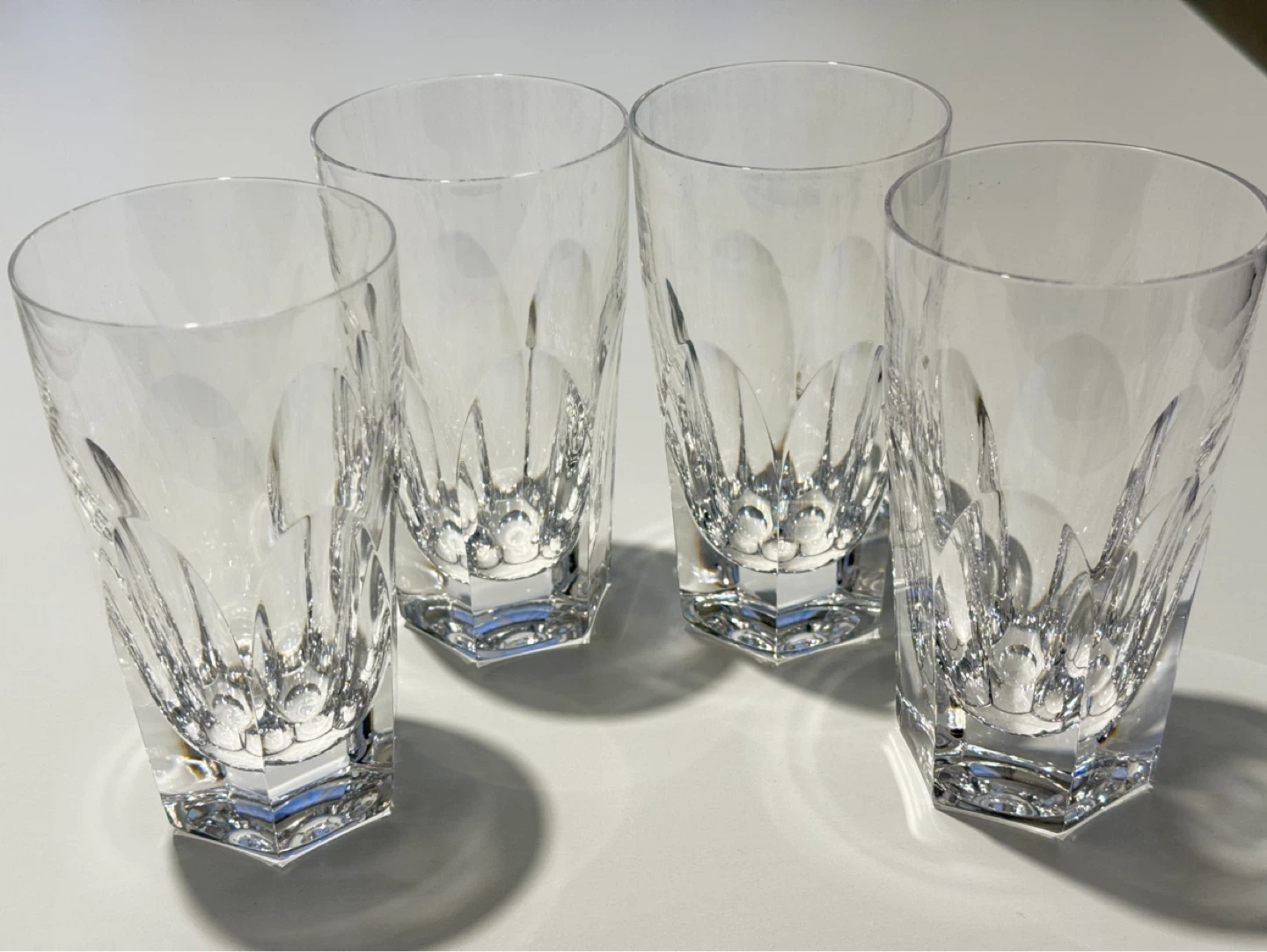 Atlantis crystal Tumblers Set of 4