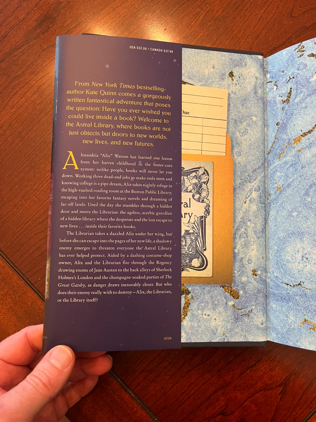 The Astral Library by Kate Quinn Hardcover - photo 3