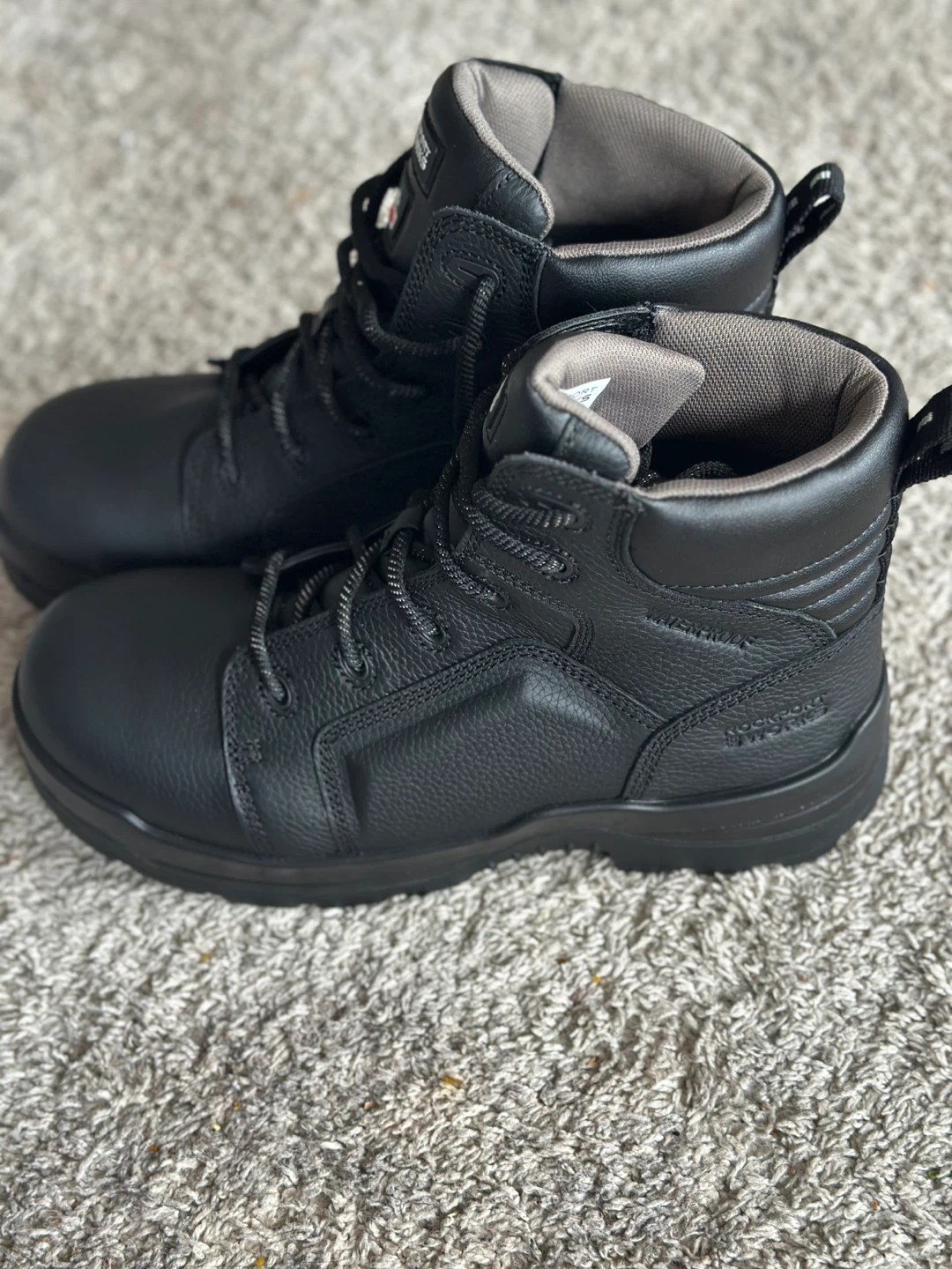 Brand new Rockport Works 6" Waterproof Work Boots CSA and Socks - photo 2
