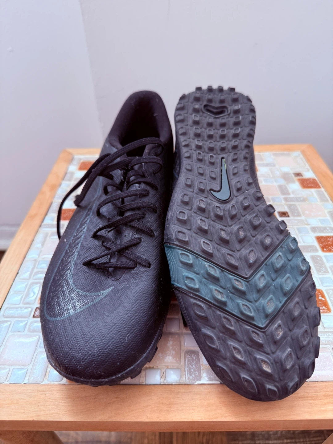 Nike Mercurial Turf Soccer Cleats Black - photo 4