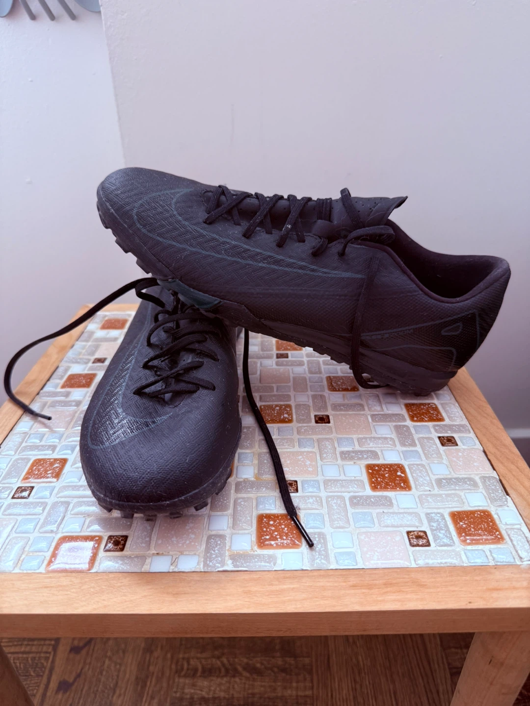 Nike Mercurial Turf Soccer Cleats Black - photo 2