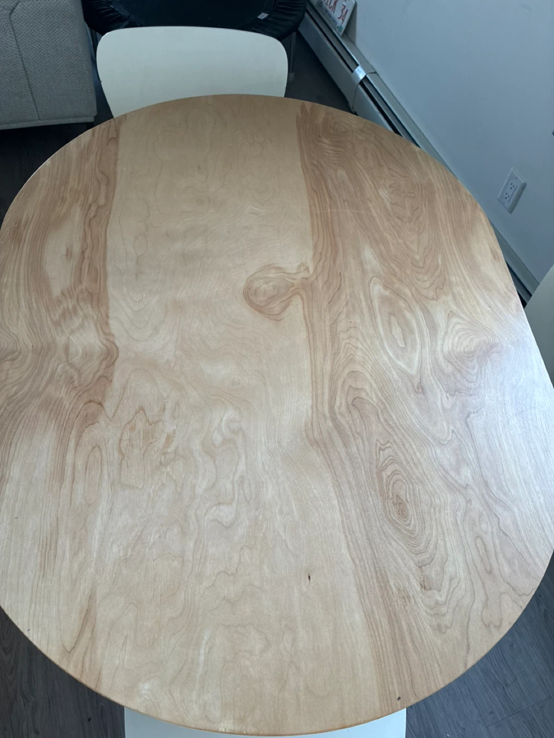 White modern dining chair - photo 2