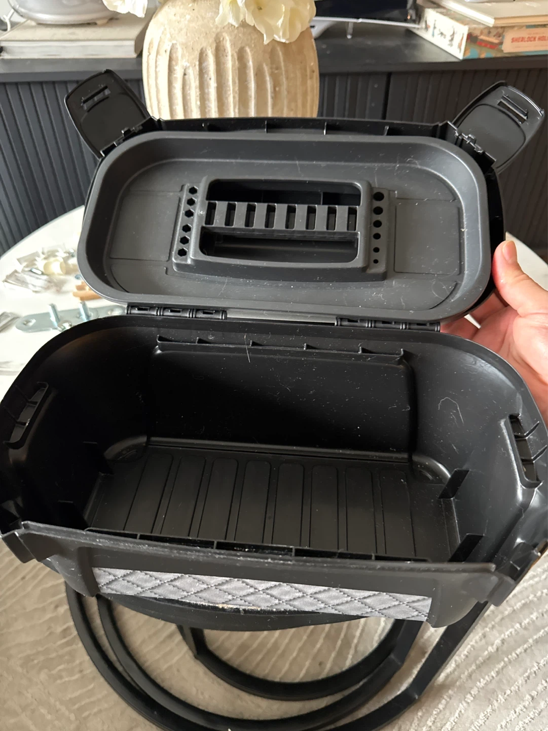 Black Toolbox/Storage Case - photo 2