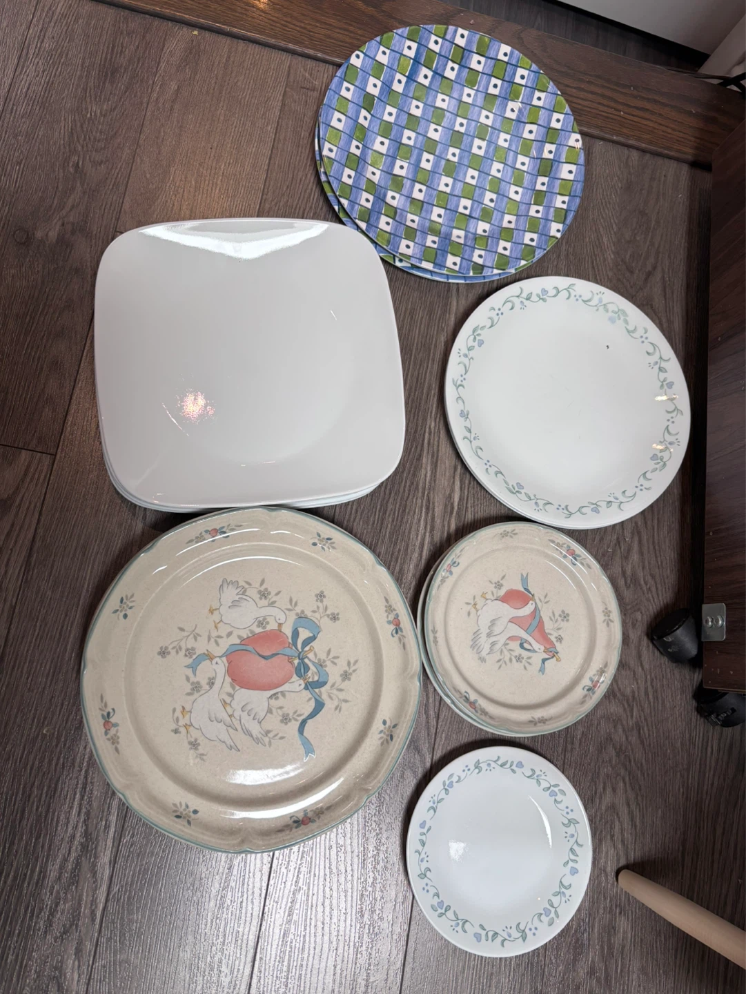 Assorted Plates & Food Storage Containers