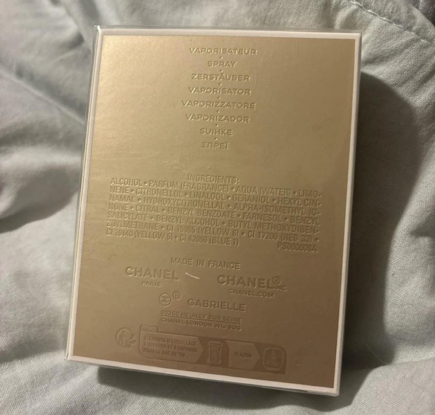 CHANEL GABRIELLE L'Eau Eau de Toilette 50 ml / 1.7 oz - photo 3