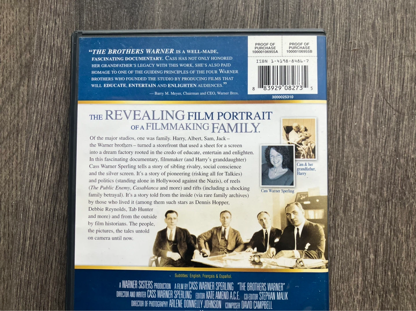 The Brothers Warner DVD - photo 2