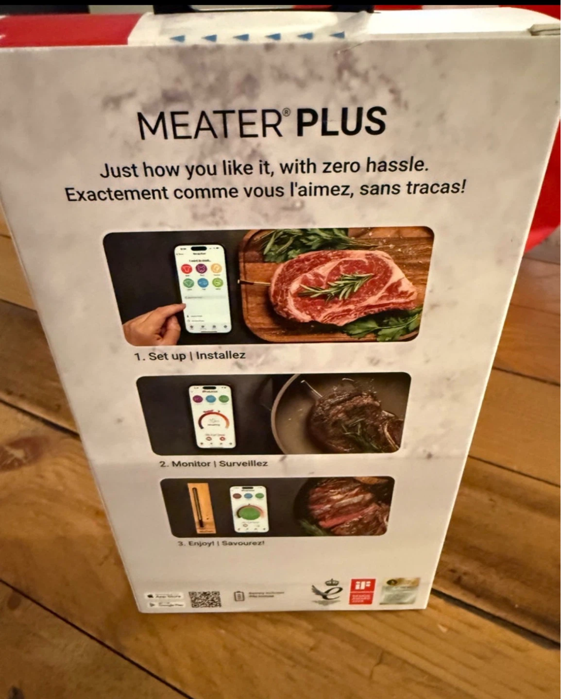 New - MEATER PLUS Wireless Smart Meat Thermometer - photo 2