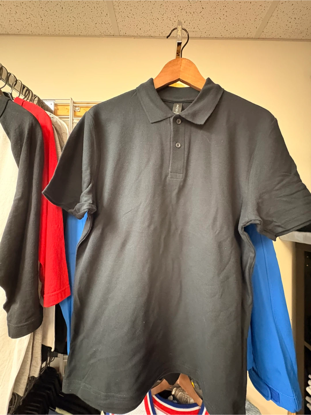 $14.99 Black Gildan Golf shirts! S-m-l-xl available