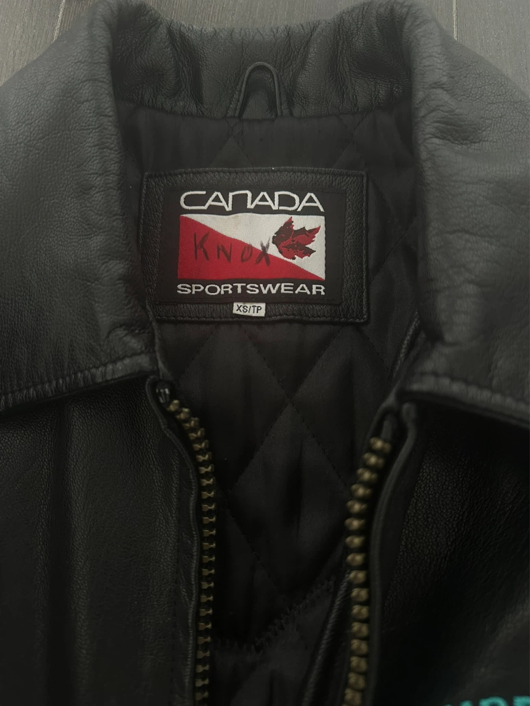 Vintage Black Leather Jacket - photo 3