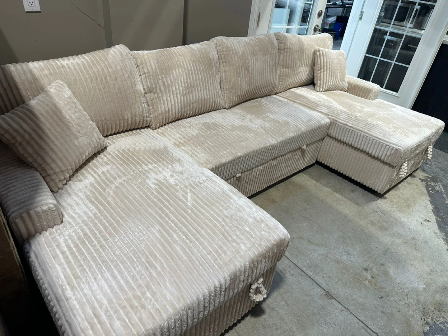 Brand New U-shape Sectional Sofa available $1200 - photo 4