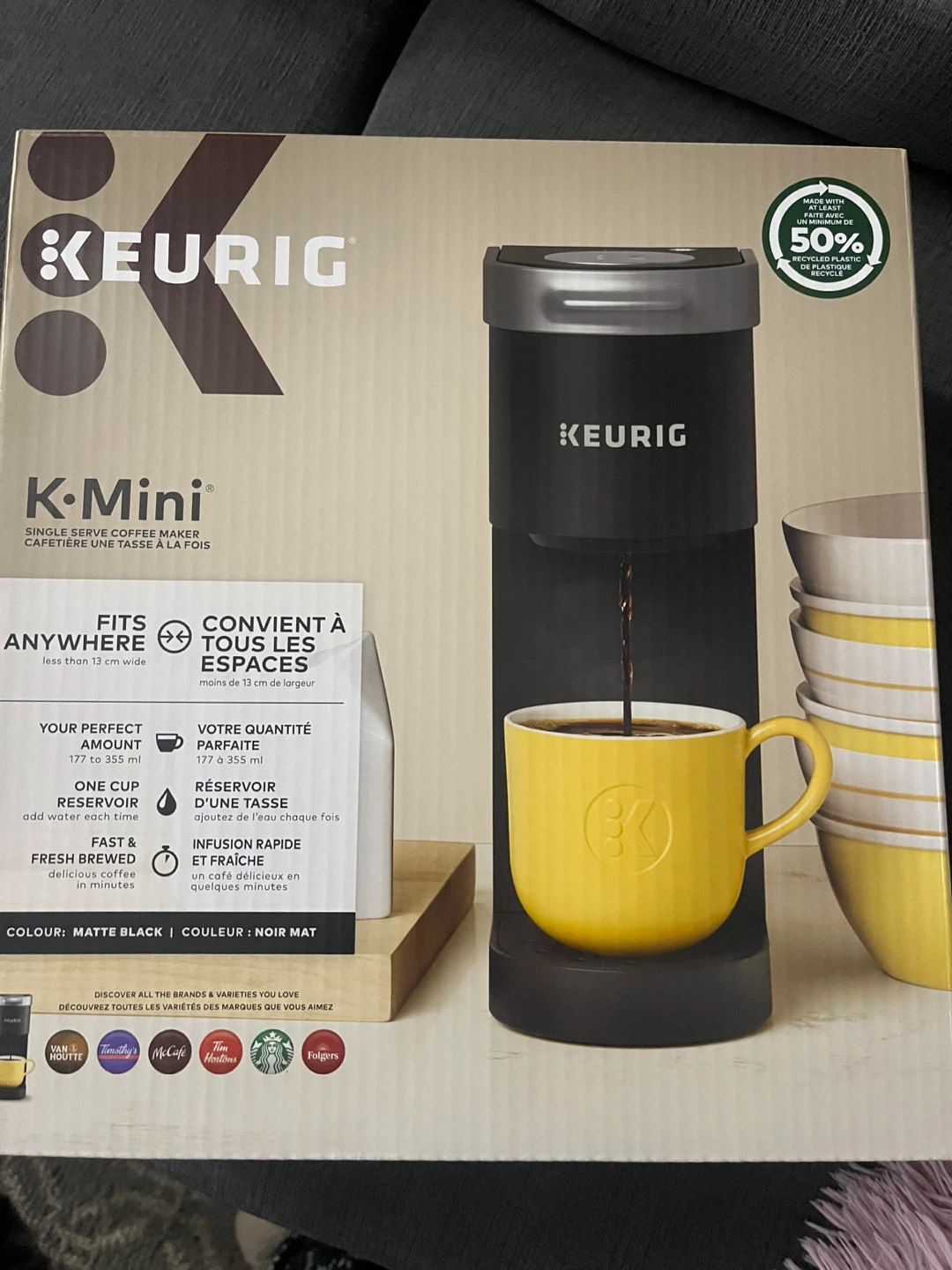 Keurig K-Mini Single Serve Coffee Maker - Matte Black