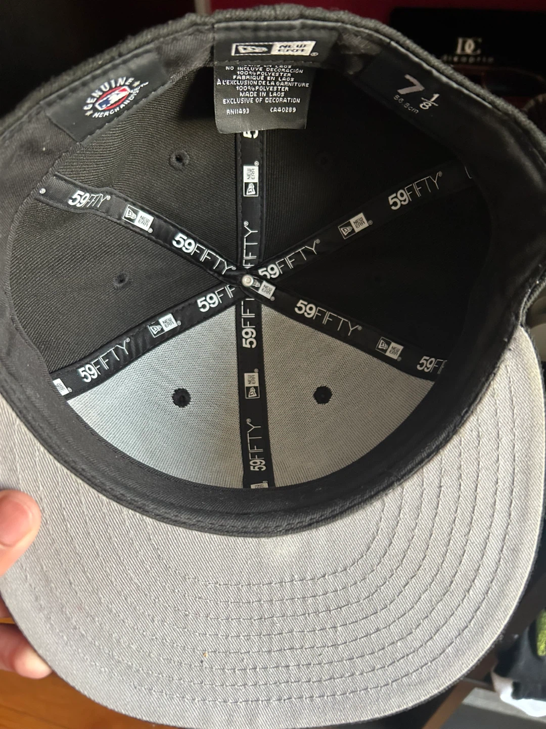 New Era 59FIFTY New York Yankees Baseball Cap Size 7 3/8 - photo 2