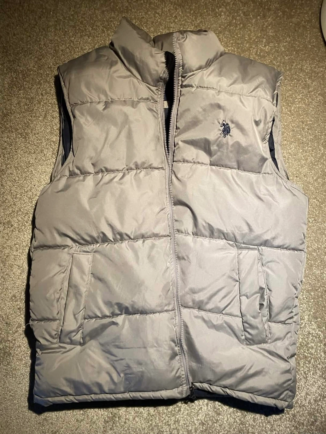 U.S. Polo Assn. Puffer Vest - Grey - M/M
