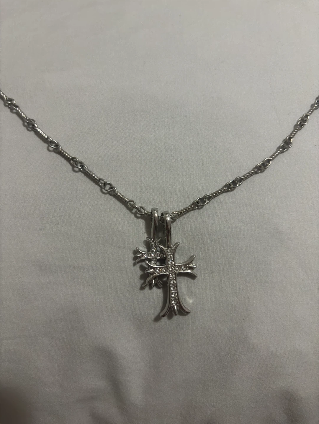 Double sided Cross Necklace - photo 2