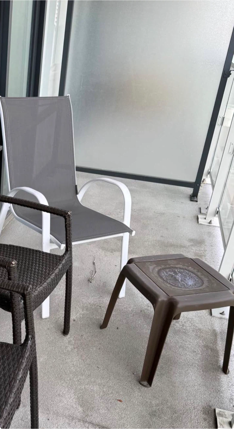 Patio Chairs and Table Set