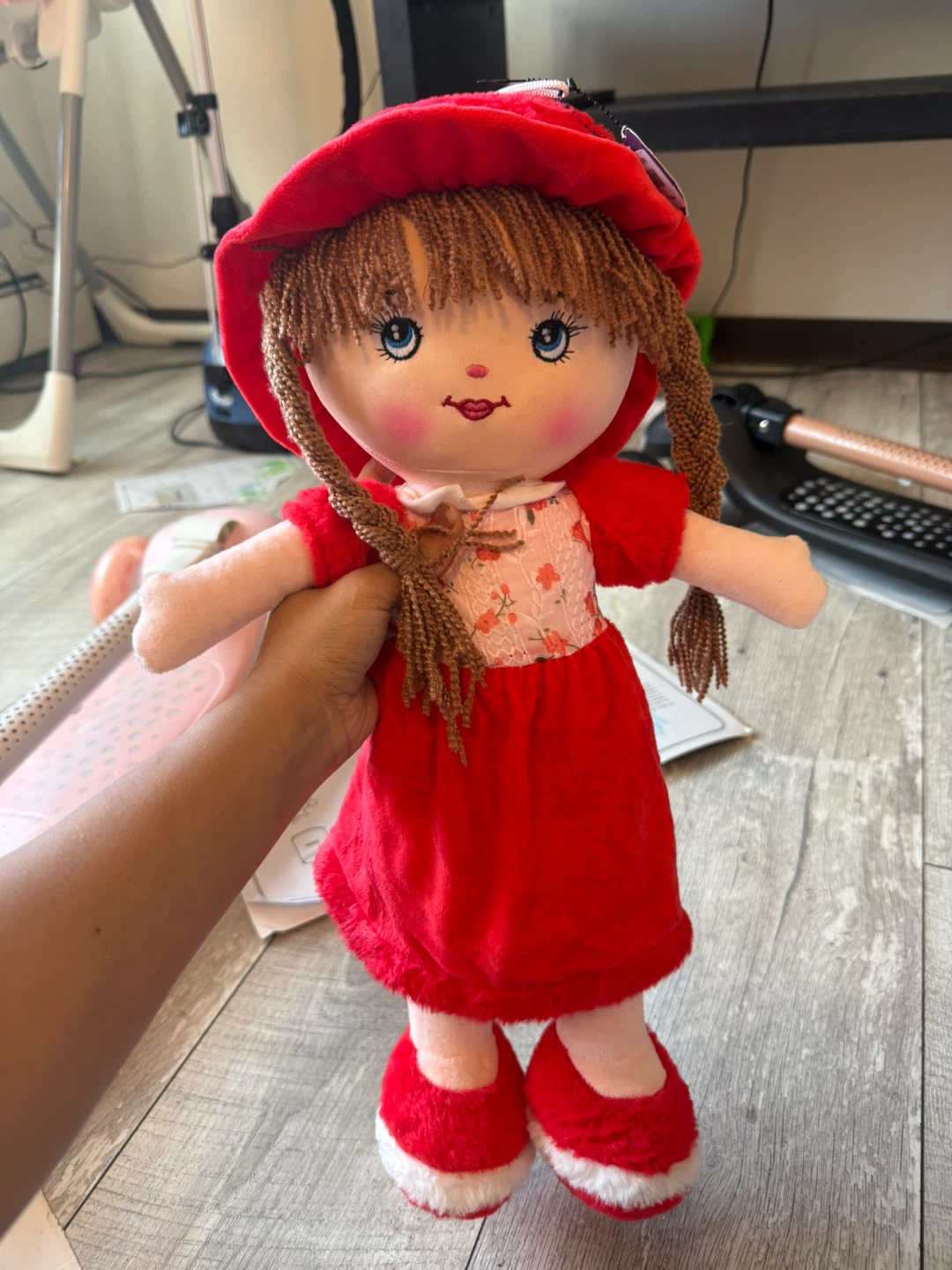 Plush Doll Red