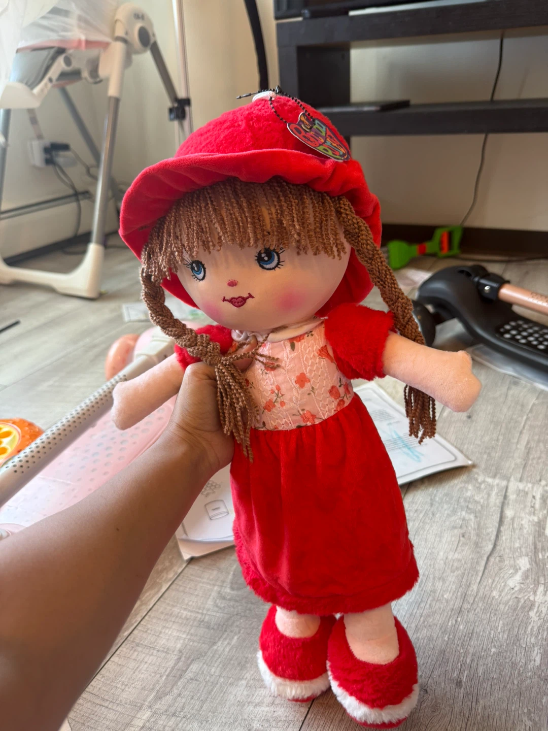 Plush Doll Red - photo 2