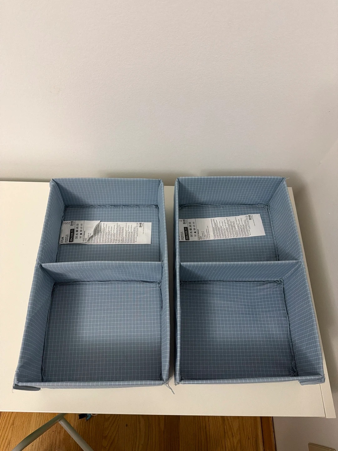 IKEA SKUBB Storage Boxes with free white one - photo 2