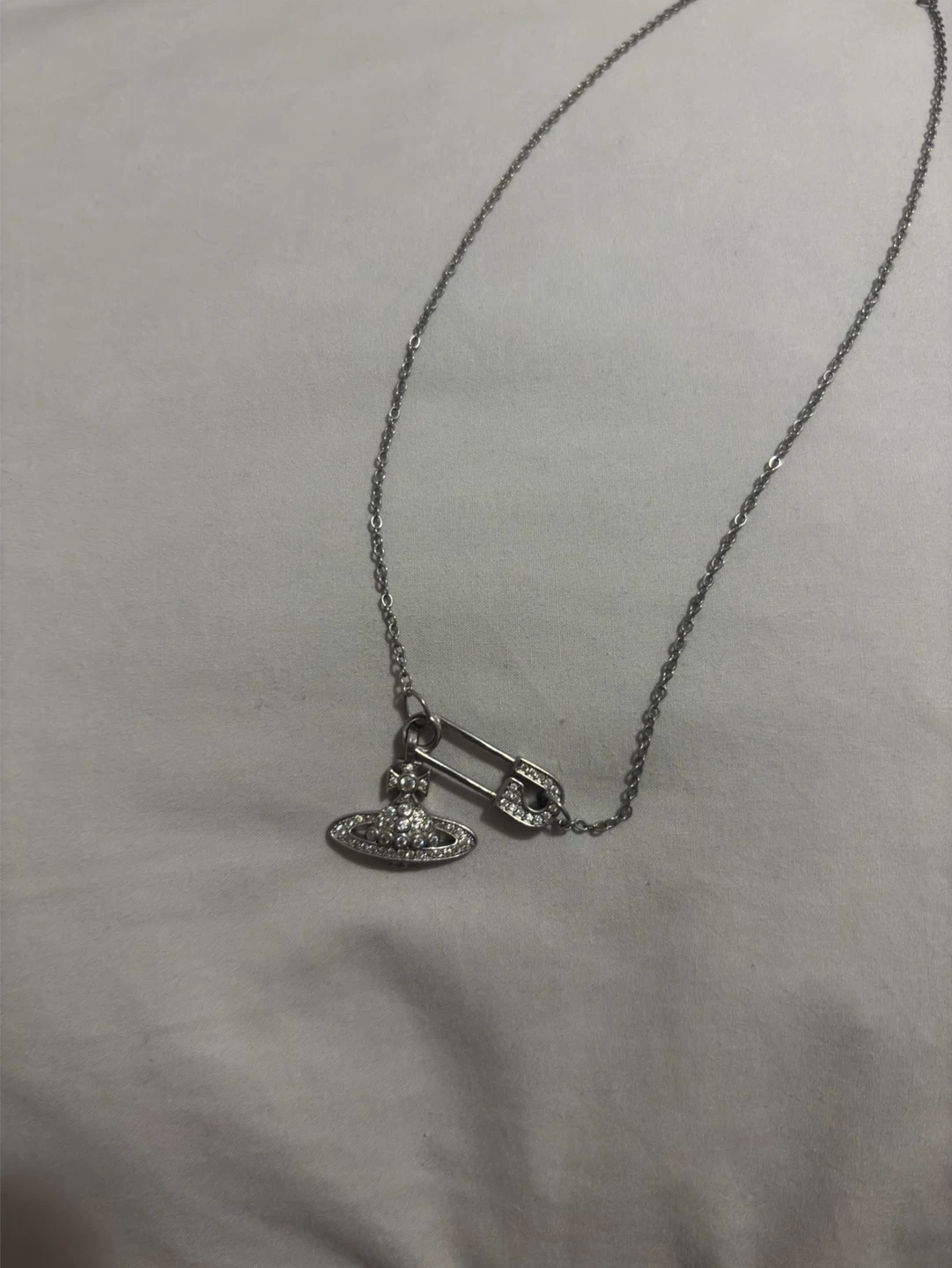 Vivienne Westwood Safety Pin Necklace
