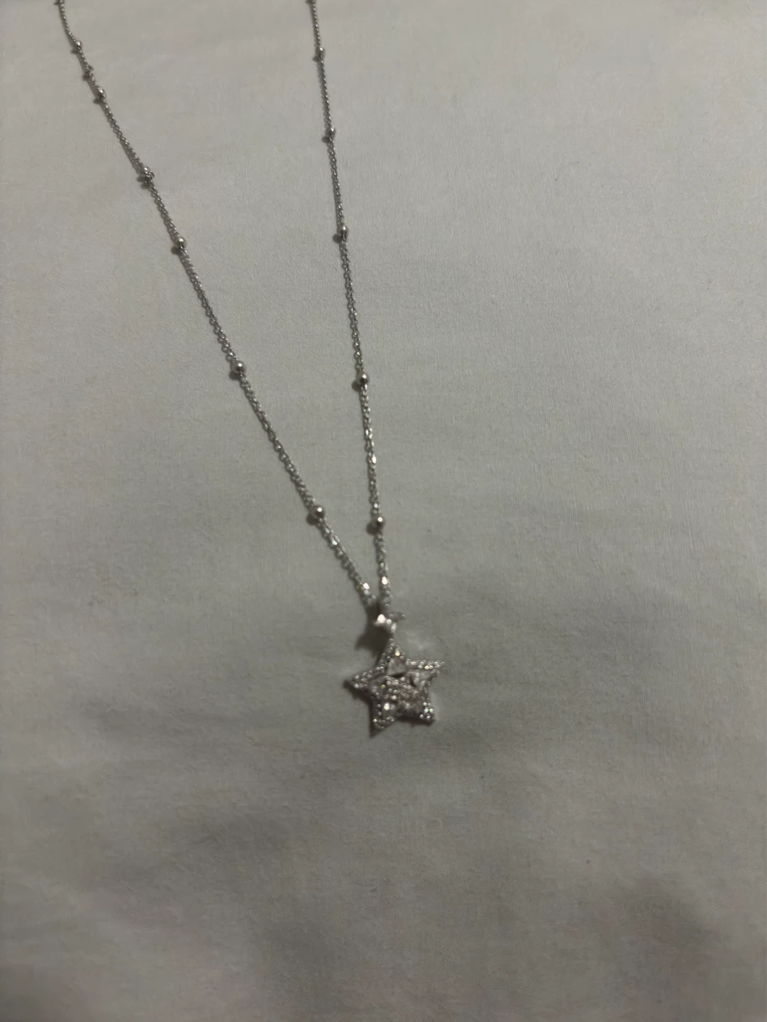 Silver Star Necklace