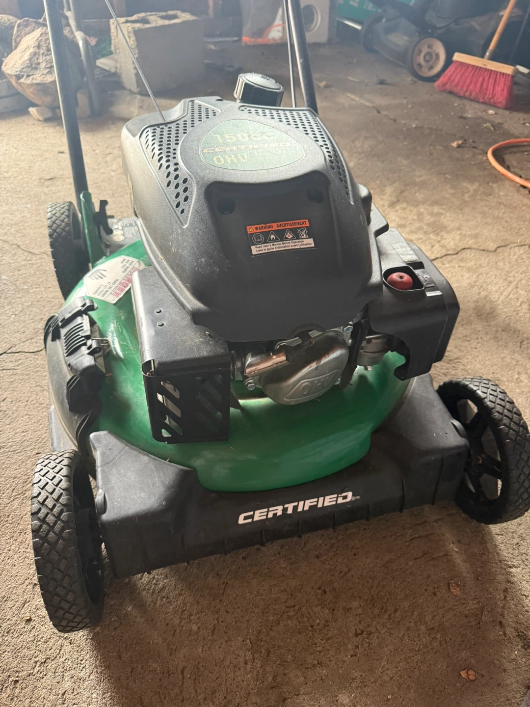 CERTIFIED OHV 150cc Lawnmower - photo 5