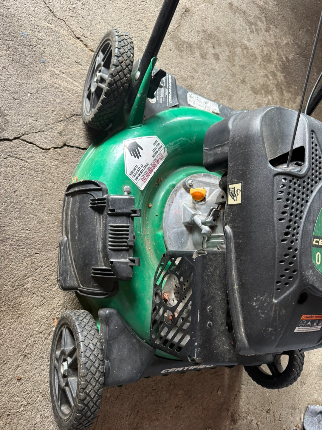 CERTIFIED OHV 150cc Lawnmower - photo 2