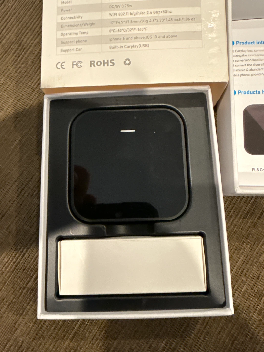 PL8 Wireless CarPlay Converter Box - photo 4