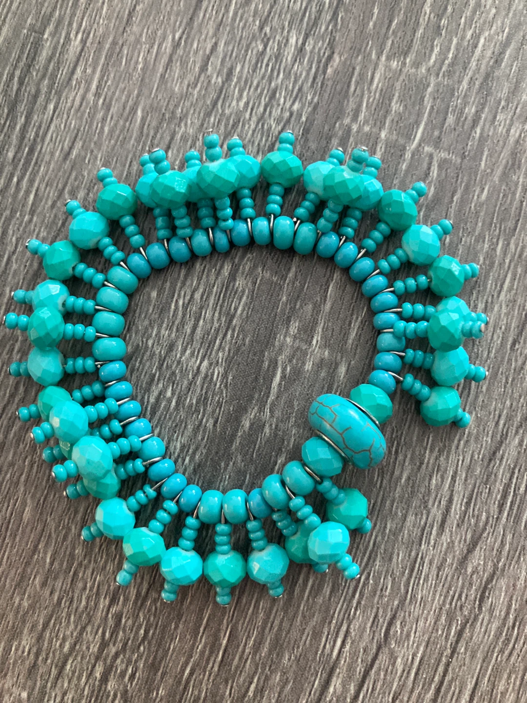 Turquoise Beaded Bracelet