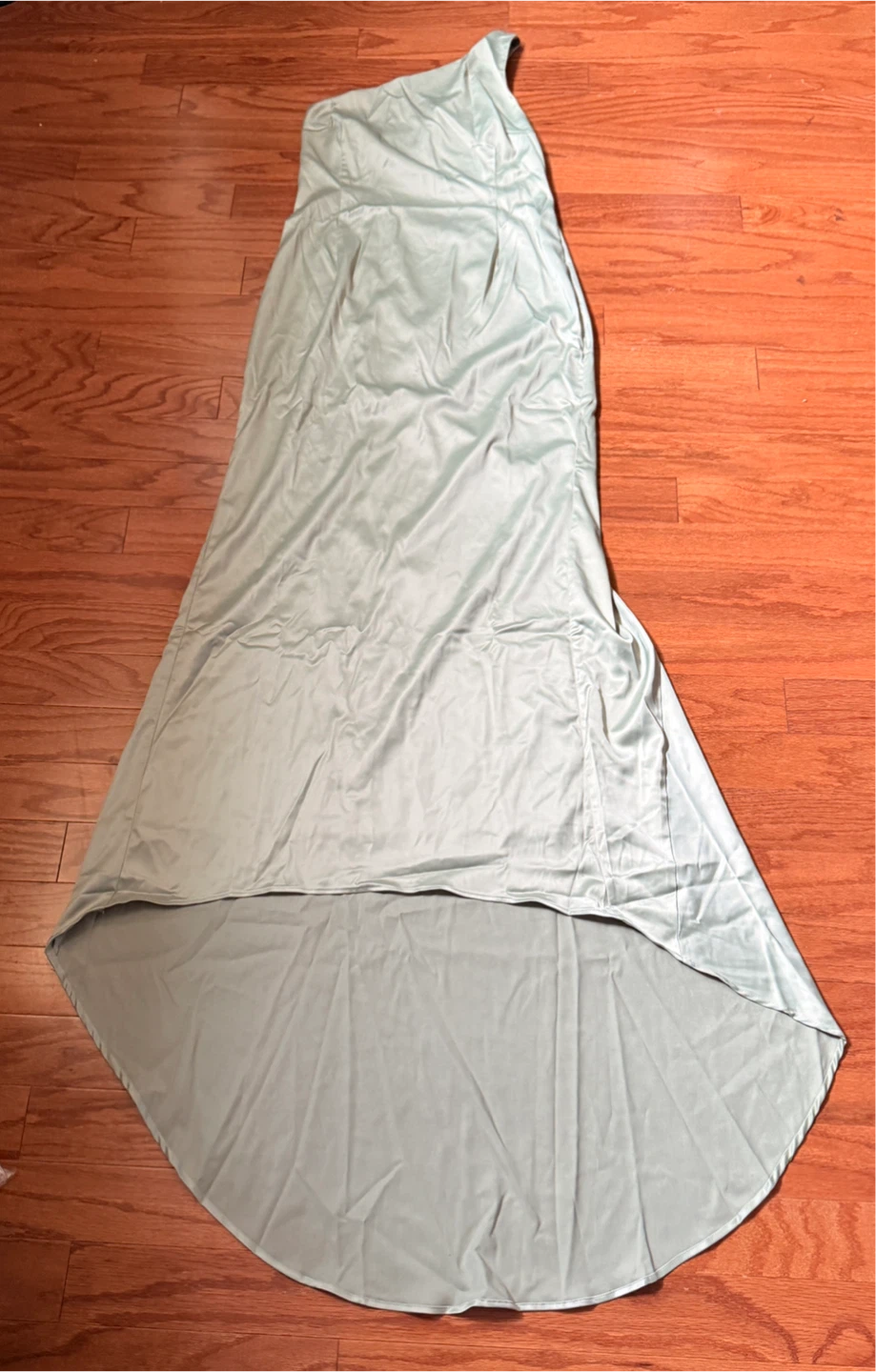 NBW/NWT Meshki Harper One Shoulder Gown - Sage - XL - photo 4