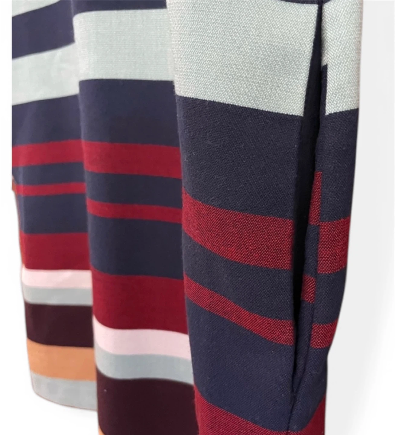 ZARA Trafaluc Multi-Coloured Striped Mini Dress - photo 5