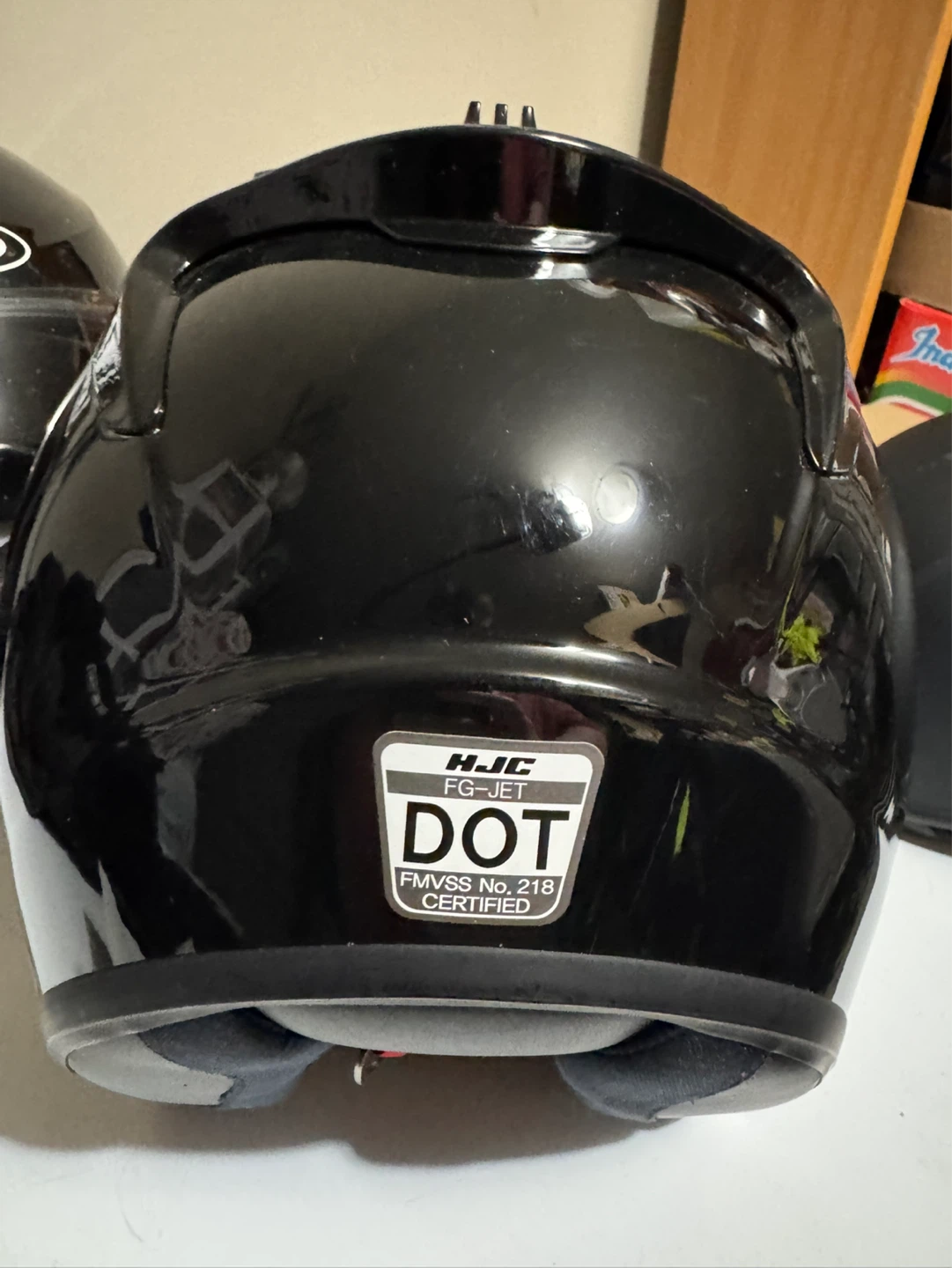 HJC FG-JET Motorcycle Helmet - Black - photo 5