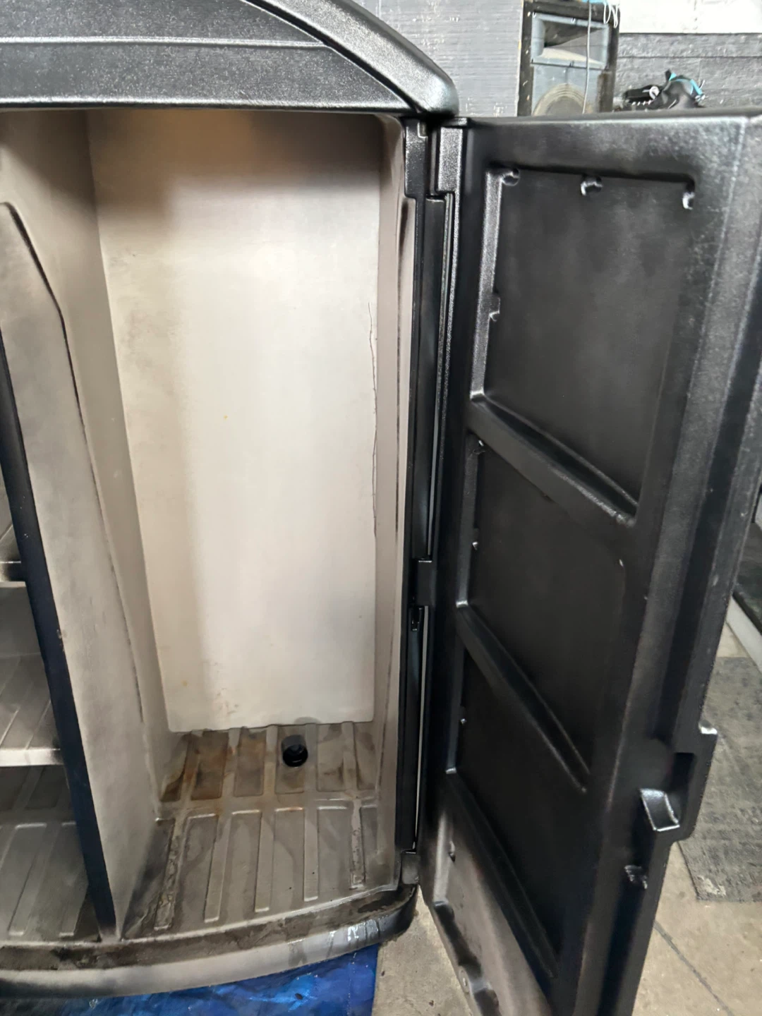 Black Outdoor Storage Cabinet - photo 4