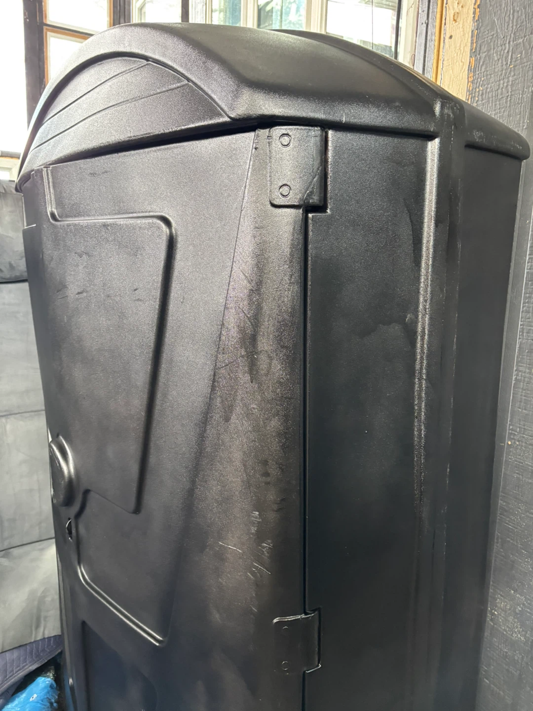 Black Outdoor Storage Cabinet - photo 2